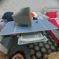 میز کامپیوتر اداری کاملا سالم فلزی اهنی