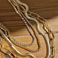 گردنبند استیل و گردنبند مرواریدی|بدلیجات|تهران, استاد معین|دیوار