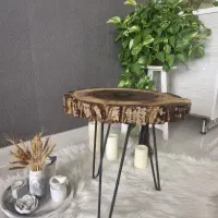 میز چوب گردو رستیک