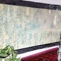 تابلوها دکوراتیو/نقاشیخط برجسته سایز بزرگ(نیم بها)|تابلو، نقاشی، عکس|تهران, استخر|دیوار