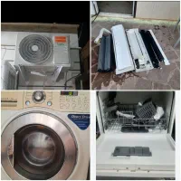 تعمیرات،نصب،سرویس اسپیلت،ماشین لباسشویی اتوماتیک