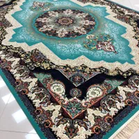 فرش الماس فیروزه ای|فرش|دهگلان, |دیوار