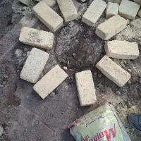 سیمان کاری،شسته