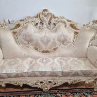 مبل۷نفره همراه میزناهارخوری۶نفره سه عدد میزعسلی