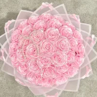 گل رز روبانی