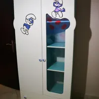 سرویس خواب نوزاد-کودک،برند ساحل چوب،طرح اسمورف|اسباب و اثاث بچه|قزوین, |دیوار