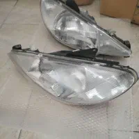 چراغ 206 کبریتی اصلی چراغ جلو پژو 206