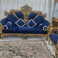 مبل سلطنتی مصری استیل چوب راش