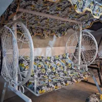 تاب باغی ویلایی/مدل گل برگی ست ۳نفره و ۲نفره|مبلمان خانگی و میز عسلی|گرگان, |دیوار