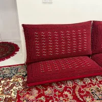 دوجفت پشتی دست بافت ترکمن