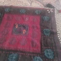 یک طاقه سفره وگلیمچه کرمانی دست باف اصیل