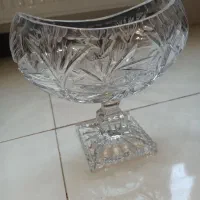 کشکول شکلات خوری بوهیما پایه دار و کاسه بزرگ