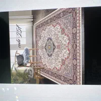 رو فرشی کشدار طرح خطیبی