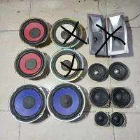 تعدادی باند و دستگاه سیستم صوتی خانگی|سیستم صوتی خانگی|قم, عمار یاسر|دیوار