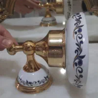 ست سرویس بهداشتی جا صابون وحوله جا مسواک جا دستمال