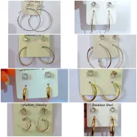 اکسسوری گوشواره های رنگ ثابت همه زیر ۱۵۰ تومن