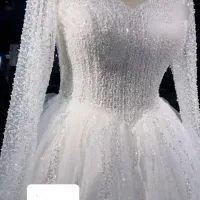 لباس عروس کاملا نو ، تن نخورده
