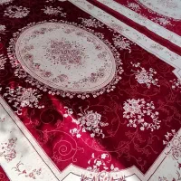 فرش ماشینی3جفت6متری تمام نخ و ضخیم و سالم|فرش|تبریز, |دیوار