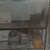 آکواریوم پایه آهنی محکم ضدزنگ|ماهی|تاکستان, |دیوار