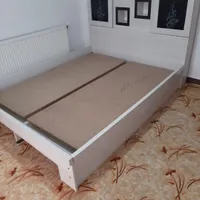 تخت دونفره درحدنوهمراه با دوتاپاتختی
