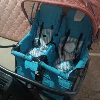 کالسکه دوقلو زیبا