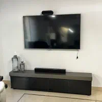 میز tvچهارباکسه و رویه کار چوب گردو کار شده|میز تلویزیون|تهران, قیطریه|دیوار