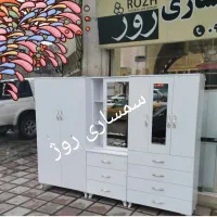ست کمد لباس و کمد لحاف و کمد آرایشی آئینه دار