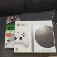 ایکس باکس سری اس s درحد واقعی با شارژر دسته|کنسول، بازی ویدئویی و آنلاین|بومهن, |دیوار