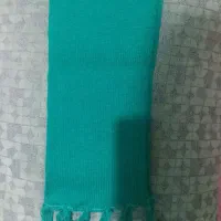 شال دست بافت سبز زیبا با قیمت مناسب|لباس|بندرعباس, |دیوار