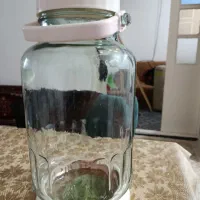 پنج عدد بانکه شیشه ای