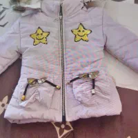 کاپشن دخترانه  سایز ۴۰  در حد  نو   مناسب دوسال|لباس|گلبهار, شهر جدید گلبهار|دیوار