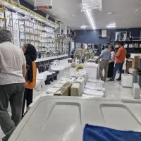 روشویی کابینتی سرویس حمام دستشویی پی وی سی۴۵سانت