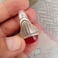 انگشتر عقیق دست ساز|جواهرات|خرم‌آباد, |دیوار