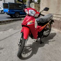 موتور بی کلاچ بادران مدل 90 تمیز و سالم