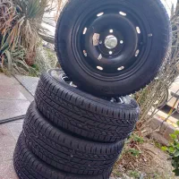 رینگ و لاستیک زیر شاسی سایز ۱۴و۱۵و۱۶