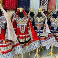 اجاره و فروش لباس گند افغانی لباس عروس شب حنا