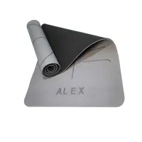 مت یوگا الکس ضخامت ۶ و ۸ میل الایمنت دار