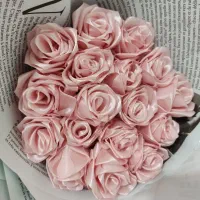 دسته گل روبانی