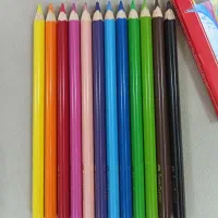 مداد رنگی ۱۲ رنگ فابر کاستل جامبو ـ کاملا نو|لوازم التحریر|اهواز, کیانشهر|دیوار