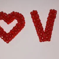 Loveکریستالی دست‌ساز،جلوه‌ عاشقانه برای دکور خاص|بدلیجات|تهران, جیحون|دیوار