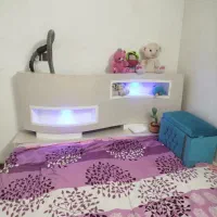 تخت خواب  دو نفره|تخت و سرویس خواب|رضویه, |دیوار