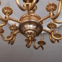 لوستر برنج|لوستر و چراغ آویز|اصفهان, ناصرخسرو|دیوار