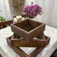 باکس چوبی سالم و شیک ۳تیکه