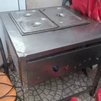 گرمکن استیل گازی و برقی برای غذاخوری در حد  سمساری