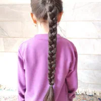 فروش مو طبیعی و سالم بدون رنگ ۶۰ سانت|آرایشگاه و سالن‌های زیبایی|یزد, |دیوار