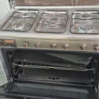 گاز فردار پنج شعله استیل تمیز|اجاق گاز و لوازم برقی پخت‌وپز|تهران, جوادیه تهرانپارس|دیوار