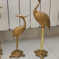 مجسمه برنز برنزی اصل سنگین وزن بزرگ برنجه برنزه