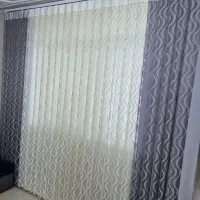 پرده ورتیکال دو مکانیزه بدون نیاز به آستر