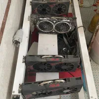 ریگ گرافیک rx 580 8gig  and rx480 8gig