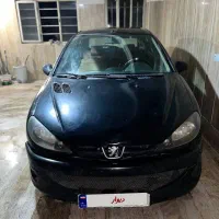 206 فرانسوی مشکی سالم